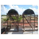 2-BLACK BUNK FEEDERS