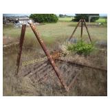 CATTLE GAURD WITH WINGS