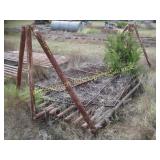 CATTLE GAURD WITH WINGS