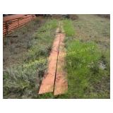 4-CUT PIECES OF 10" CAHNNEL IRON