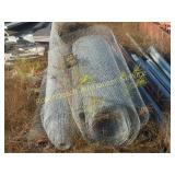 PALLET OF MESH WIRE AND CHICKEN WIRE