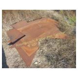METAL TEXAS CUTOUT AND MISC PLATE STEEL