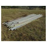 PILE OF GALVANIZED PIPE