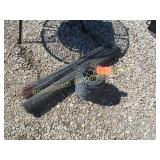 1 Roll  Barb Wire & Bundle of Staves