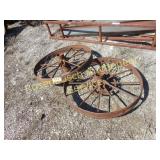 Pair of Vintage Wheels