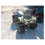 Kawasaki Bayou 4 - Wheeler w/waren winch     KEY