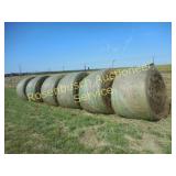 6 - Round Bales 1st Cut Klien Grass