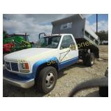 1992 GMC Dump Truck        KEY  TITLE