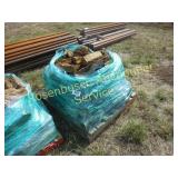 Pallet  of Split Oak Firewood