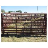 5 American Fence Portable Panels  (10 ft.)