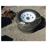 (2) New Tires & Rims  205/75/R17  5 Lug