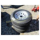 (4) New Tires & Rims  205/75/R17  5 Lug