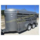 2002 12 Ft WW Stock Trailer