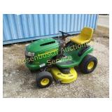 JD  L118 Riding Lawn Mower      KEY