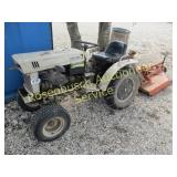 Iseki G172 DieselTractor w/4 Ft. Shredder KEY