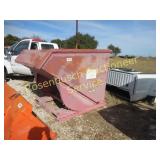 Trash Roll Over Dumpster