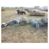 Lot of fencing and 43 t posts
