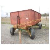 Huskee Model T10 12 ft 4-wheel Dump Trailer