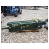 2 - Bundles of Green Steel Post