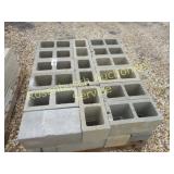 Pallet of Cinder Blocks