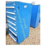 Tall Metal Cabinet w/7 Drawers