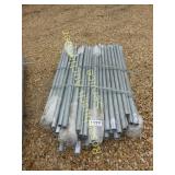 Pallet of Steel Pipe/Fence Post