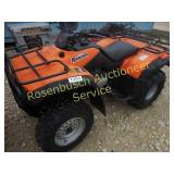 Honda Rancher Orange 4-Wheeler   KEY