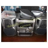 AIWA Stereo w/4 Speakers & Remote
