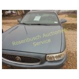 2001 Blue Buick LeSabre   TITLE    KEY