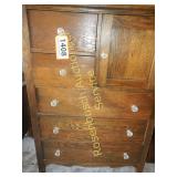 Tiger Wood Chest of Drawers