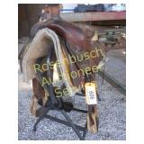 Blanket, Circle Y Saddle & Stand