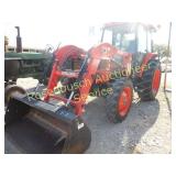 Kubota M6800 Tractor w/Bush Hog M446 KEY