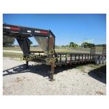 1999Pull Do GN Flatbed Trailer   Registration Only