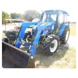 New Holland TL100A w/820TL Loader   KEY