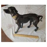 Bronze Dog Figure