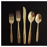 Gold Stainless Flatware - Over 80 Pieces