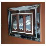 Framed Mirrored Print