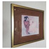 Framed Art Figure Study