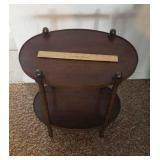 Small Oval Side Table