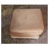 Small Corduroy Cushions/ottoman