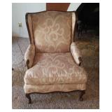 Upholstered Wingback Chair