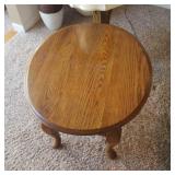 Oak End Table
