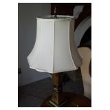Brass & Ceramic Table Lamp
