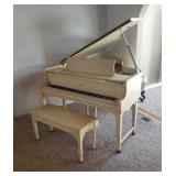 Schumann Baby Grand Piano & Bench