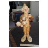 Ceramic Clown Figurine