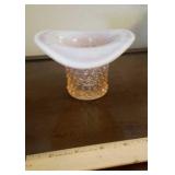 Opalescent Hat Vase