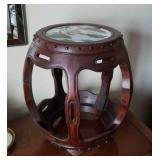 Small Oriental Porcelain Top Table