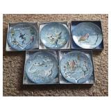 5 Haviland Christmas Plates
