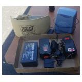 Batteries,  Charger, Watch-dog, & Belt