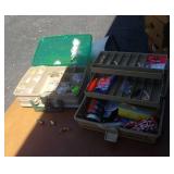 Fishing Tackle Boxes & Contents